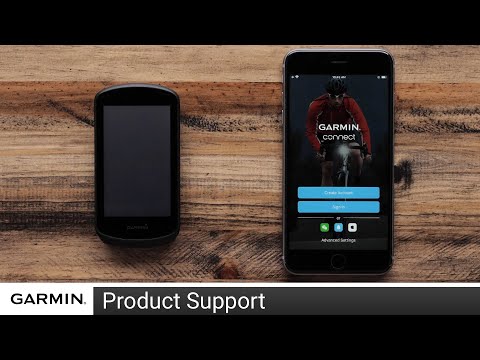 Support: Garmin Connect™ App Setup on an Apple® Device with an Edge® 1030 Plus