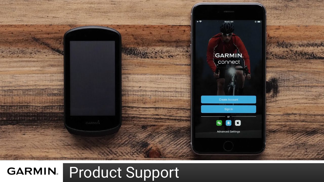 Support: Garmin Connect™ App Setup on an Apple® Device with an 1030 Plus - YouTube