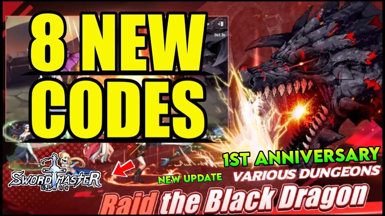 SWORD MASTER STORY 1ST ANNIVERSARY CODES NEW RELEASED OCTOBER