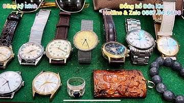 Ngày 4/12/2025 Em lên sóng nhiều siêu phẩm đồng hồ cổ, kính mắt hàng xưa, trang sức độc đáo sưu tầm👍