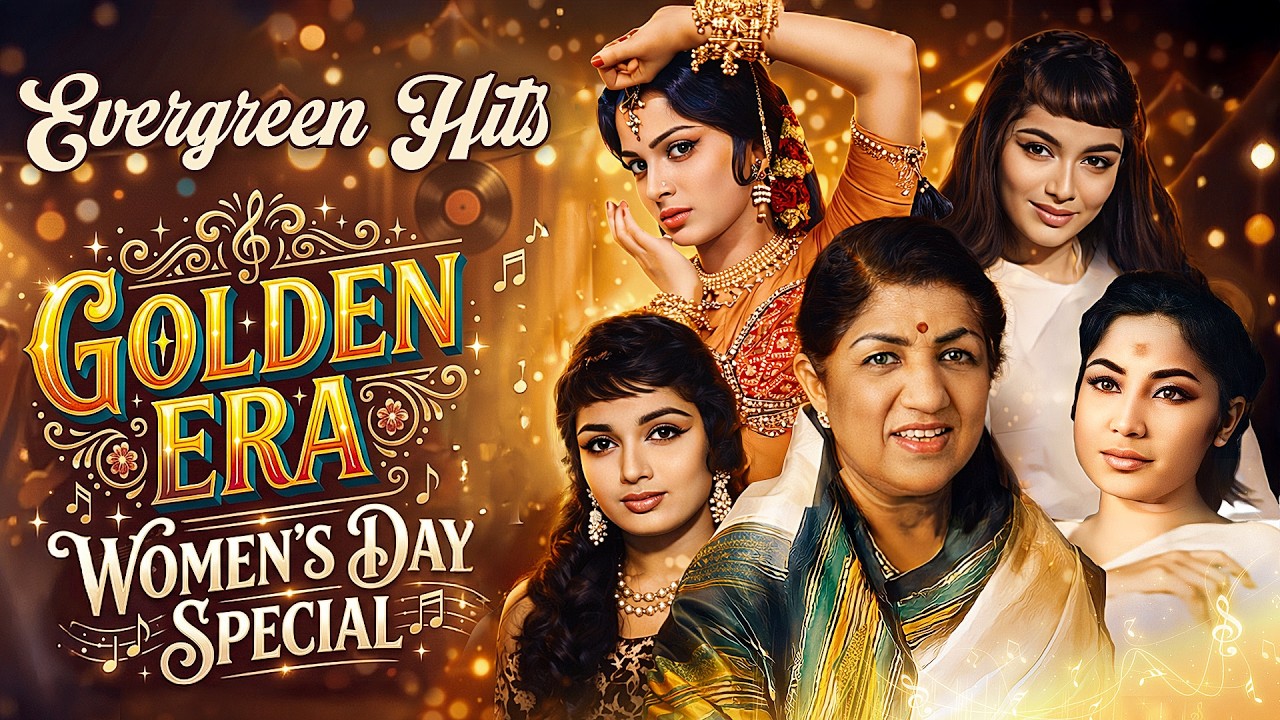 Golden Era Women's Day Special ❤️| Evergreen Hits of Bollywood’s Iconic Leading Ladies