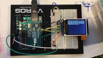 Arduino TFT LCD Screen Testing
