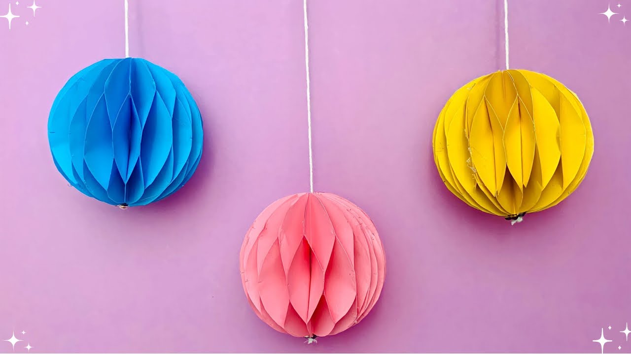 MEMBUAT HIASAN KRISMAS 🎄/ Membuat Hiasan Kertas | Membuat Hiasan Krismas