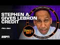 Stephen A. says LeBron James is DISRESPECTED? 😳 [FULL Q&amp;A] | The Stephen A. Smith Show