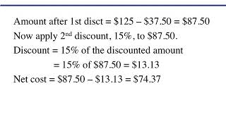 Chapter 13  Mathematics of Buying screenshot 1