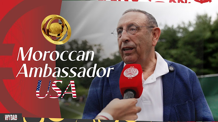 Moroccan Ambassador to the U.S. visits Wydad Training at Landon School