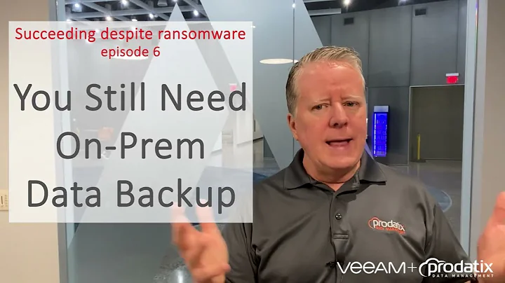 Ransomware protection with immutable data backup on premise