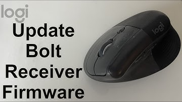Logitech MX Lift Update Bolt Receiver Firmware - DIY EASY