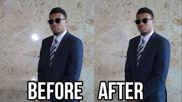 HOW TO REMOVE GLARE/SHINE ON A PHOTO (PHOTOSHOP TUTORIAL)