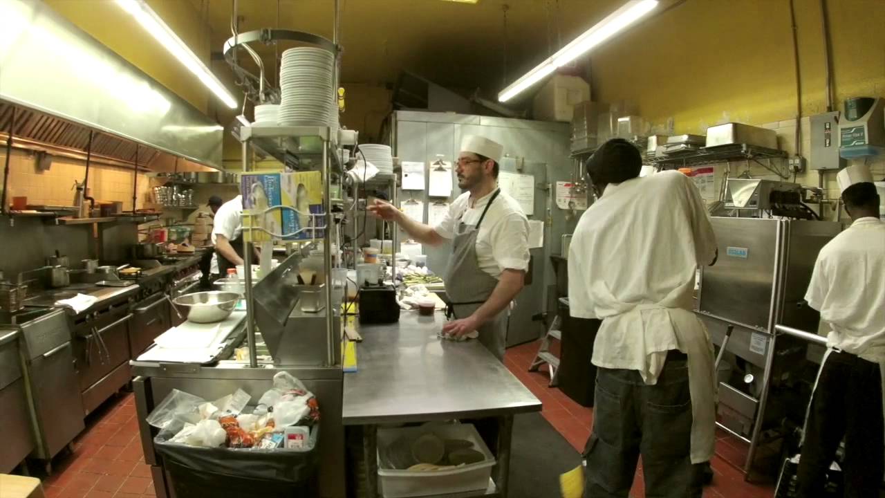Busy Restaurant Kitchen Busy Restaurant Kitchen