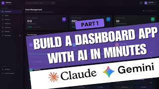 Build a Dashboard App with AI in Minutes | Claude Code + Gemini