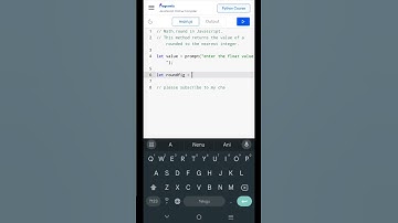 Math.round in Javascript #javascript #course #tutorial #programs #viral  #interview #shorts #short