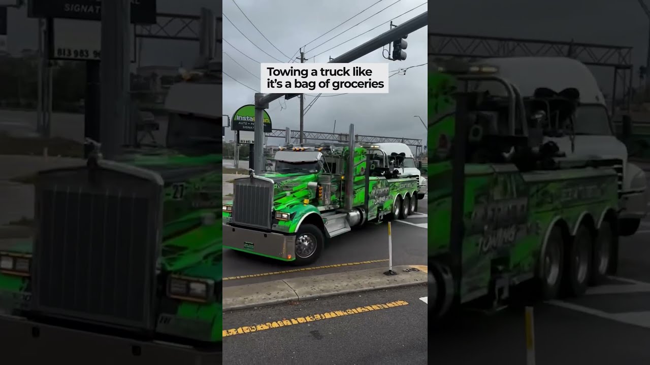 This Tow Truck Driver Has More Skill Than Some Car Drivers 