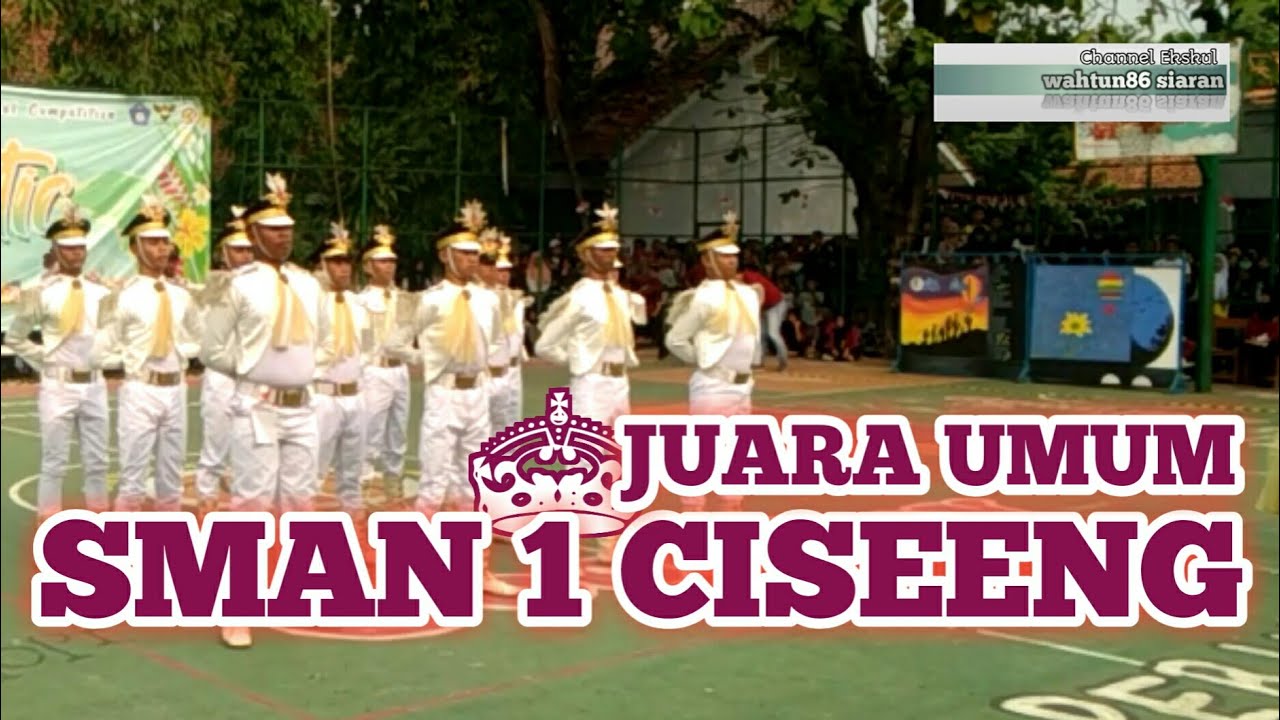 JUARA UMUM!  SMAN 1 CISEENG IN ANTARIKSA 4 (SMAN 1 PARUNG)