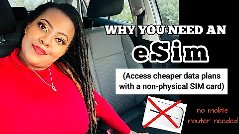 Why you need an eSim - video on eSims and its various uses PLUS international travel hack