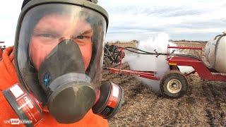 DANGEROUS VAPORS  Anhydrous Ammonia application in Southern Iowa.