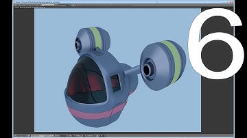 Blender spaceship tutorial - Part 6