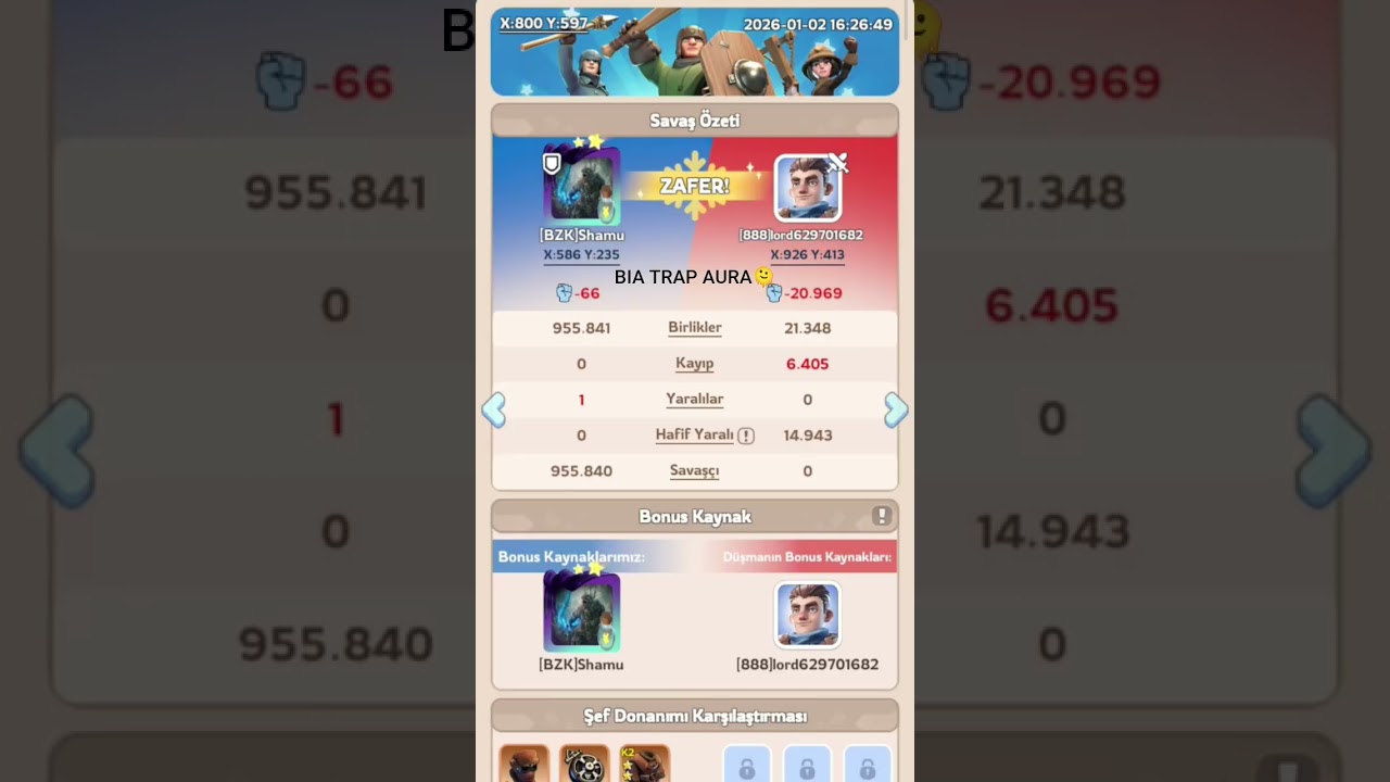 WOS BIA TRAP😍😱