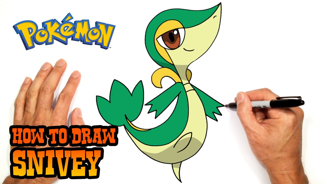 How to Draw Pokemon | Snivy - YouTube