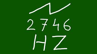 2746 hz saw