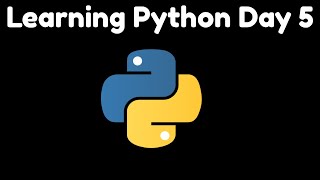 Learning Python - June 29th 2025 - Day 5 Profile