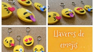DIY Cómo hacer llaveros de emojis o emoticones