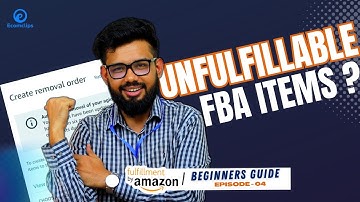 Amazon FBA Unfulfillable Items | Create Removal Order | Beginner