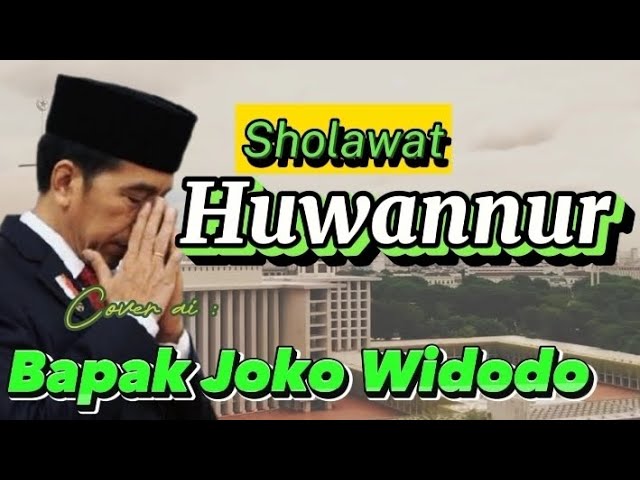 Sholawat Huwannur - Cover Ai Bapak Joko Widodo | #ai #pakjokowi #coverai #lagujawa #sholawat class=