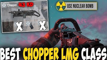 *NEW* Chopper LMG BEST class setup! 43 KD LEGENDARY NUKE (COD Mobile)