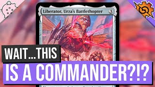 Wait...This is a Commander? | Liberator, Urza’s Battlethopter | Brother's War Spoilers | EDH | MTG