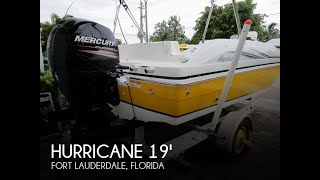 UNAVAILABLE Used 2015 Hurricane Sundeck Sport 188 OB in Fort Lauderdale Florida