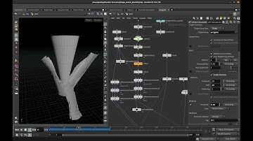 Houdinu Vellum Simulation