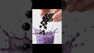 Ube Milk Tea !  Purple Heaven 💜 #asmr #ai