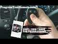 How to program a Chevrolet Tahoe remote key fob 2007 - 2010