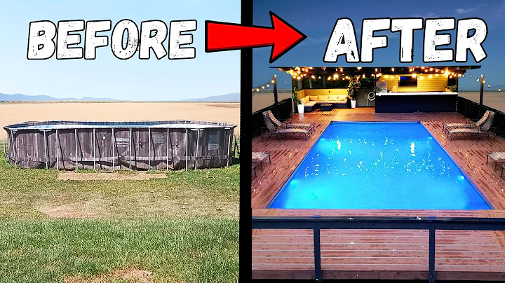 I turned a $500 pool into my DREAM pool