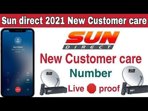 Sun Direct DTH customer care number 2021 | Sun Direct customer care number | Sun Direct DTH helpline