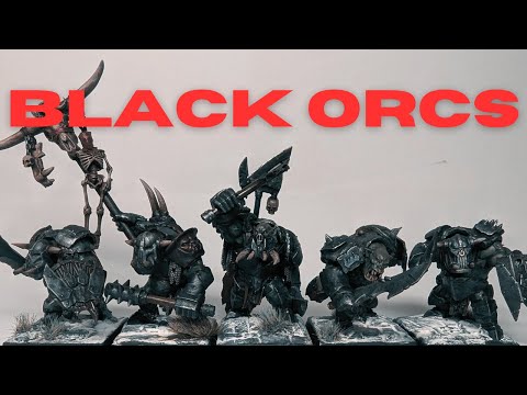 Converting My Perfect Black Orcs - Ironjaws to the Old World - YouTube