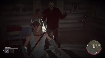 Friday the 13th Game Tiffany Cox Gameplay Killing Part III Jason Voorhees with Trebor GimmeAnEgg