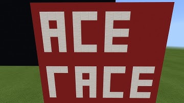 I made my own mini Ace Race map!!