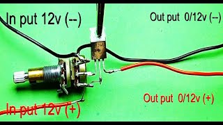 DC Motor Speed Controller IRF44n Simple Voltage regulator