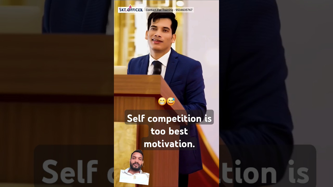 Self competition is too  best motivation. 