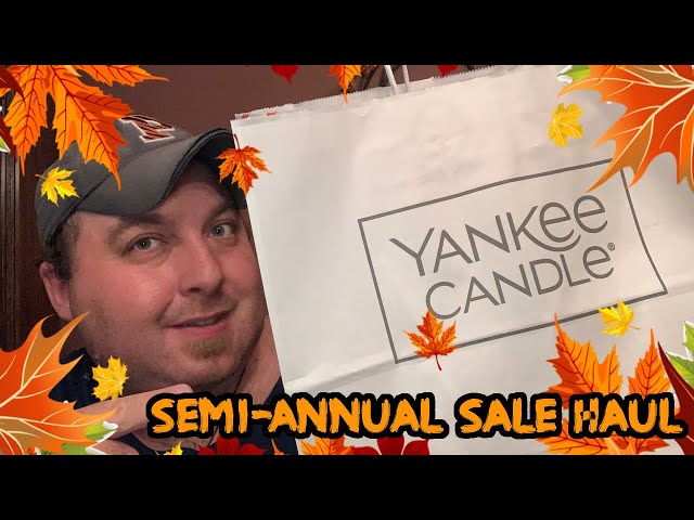 Yankee Candle Semi Annual Sale 2020 Haul Yankee Candle Halloween Youtube