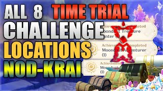All 8 Time Trial Challenge Locations In Luna Iv Nod-Krai Genshin Impact 6.3