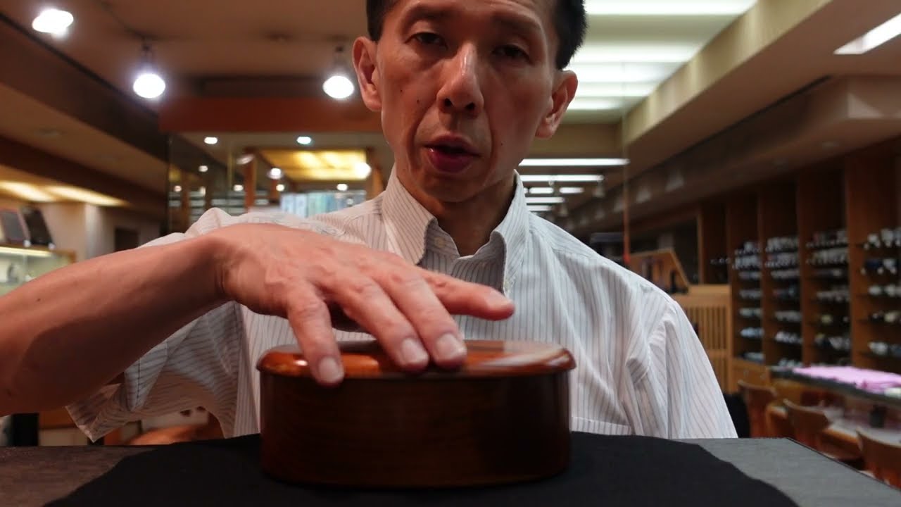 Introducing the Yamanaka Lacquerware Wooden Carved Bento Box - YouTube
