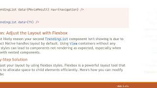 Fixing Your React Native Component That Won't Appear