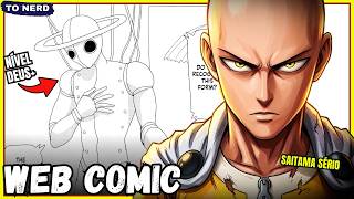 SAITAMA VS GOD-LEVEL CYBORG GOD-LEVEL SAITAMA GETS SERIOUS - OPM WEB COMIC 159