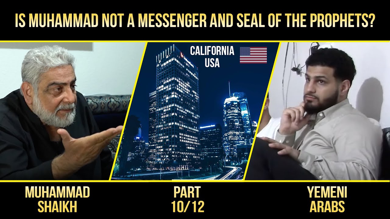S Mahammad Is Muhammad not a messenger and seal of the prophets 10/12? Arabs v/s ...
