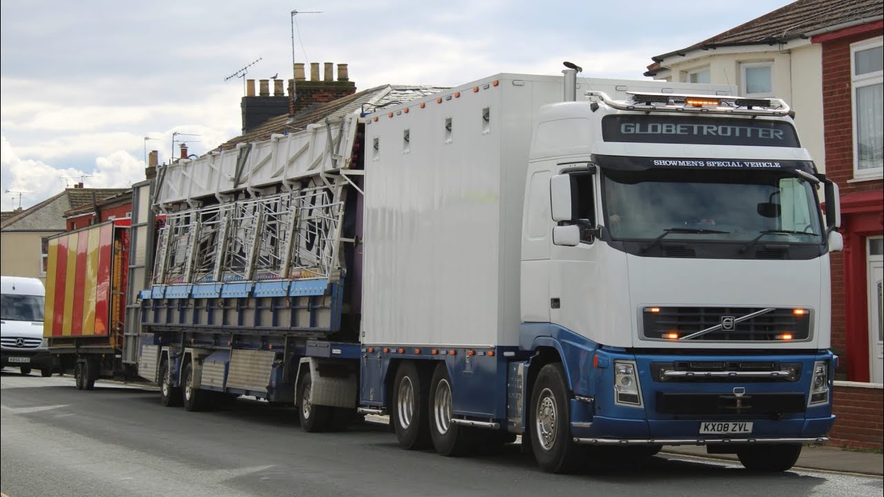 Great Yarmouth Easter Fair 2024 pullon & buildup YouTube