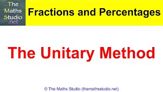 How to Solve Percentage Increase, Decrease, Discount, Profit & GST Problems Using Unitary Method