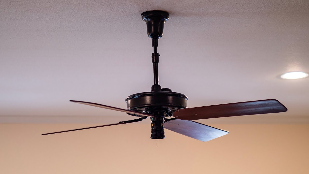 Emerson 45641 “Longnose” Ceiling Fan Restored & Installed YouTube
